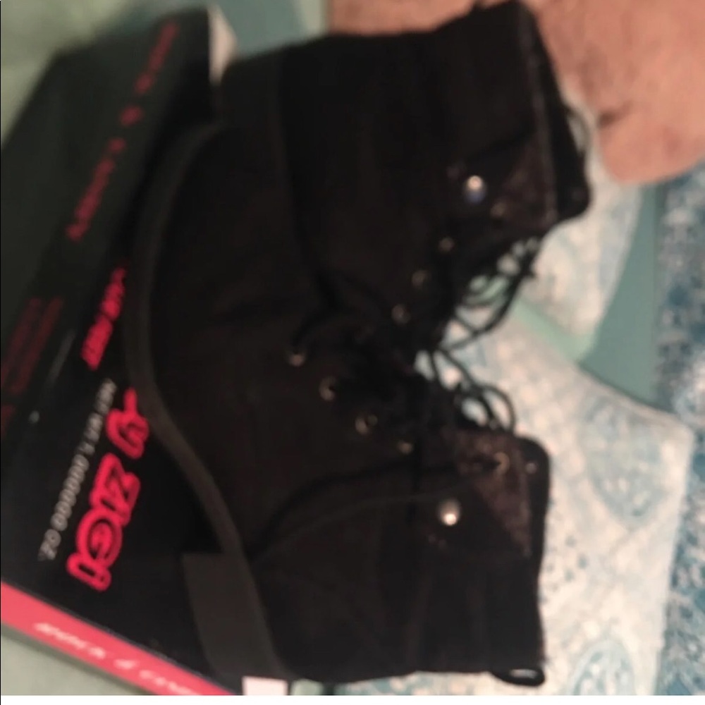 Rock and candy combat boots